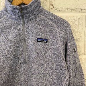 Patagonia Women’s 1/4 Zip Up Better Sweater Size M